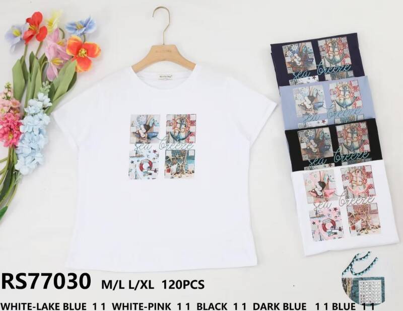 Bluzki damskie Roz M/L-L/XL, Mix Kolor Paczka 10 szt